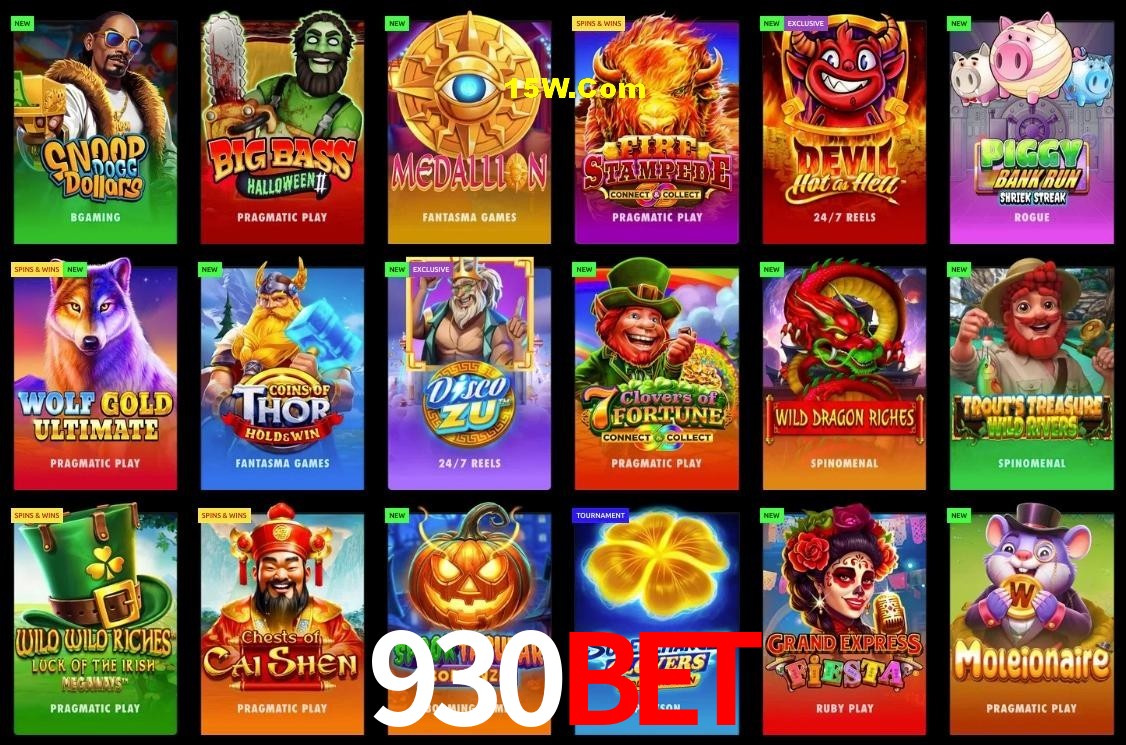Game Providers 930Bet